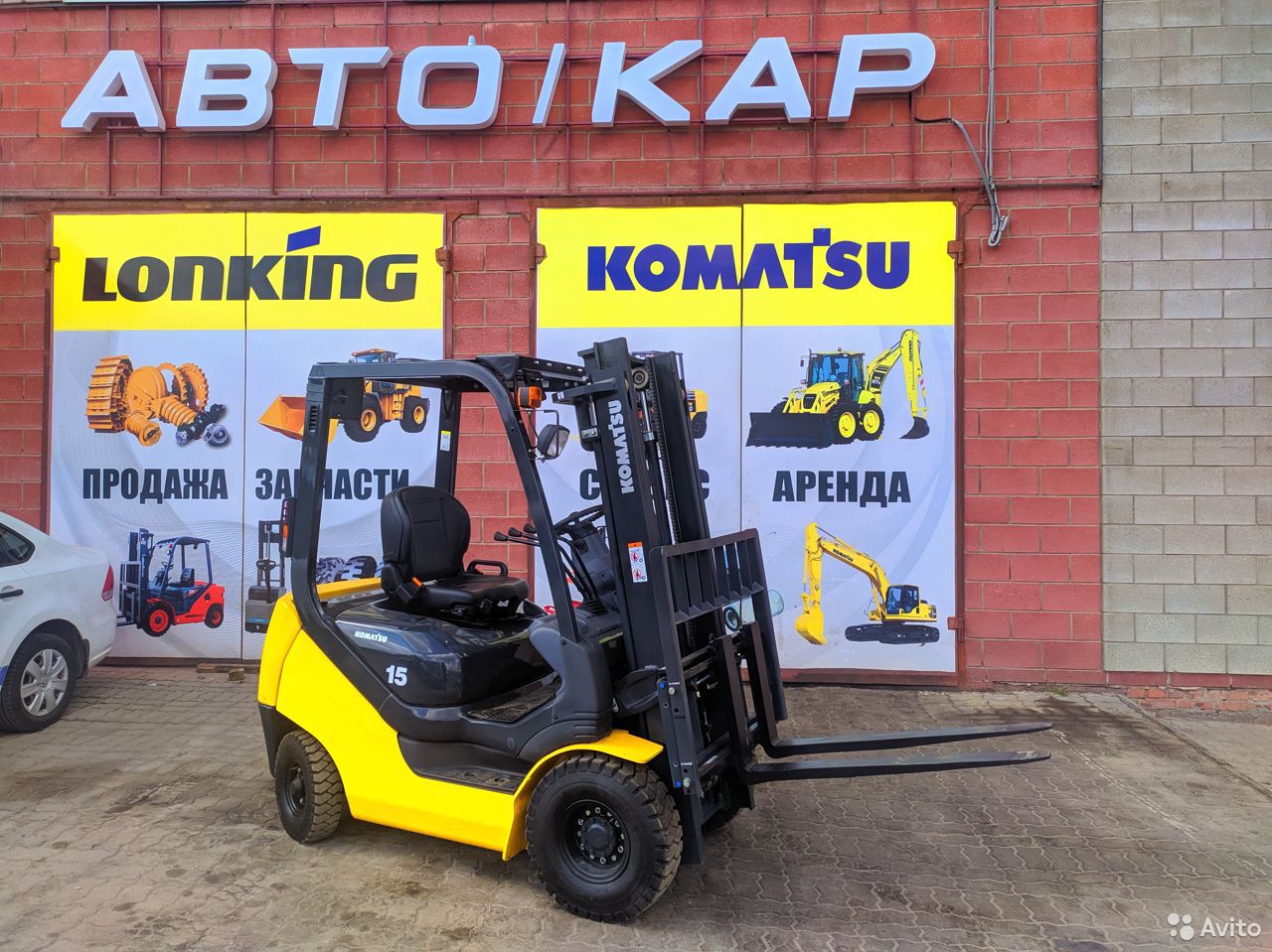 Вилочный погрузчик Komatsu