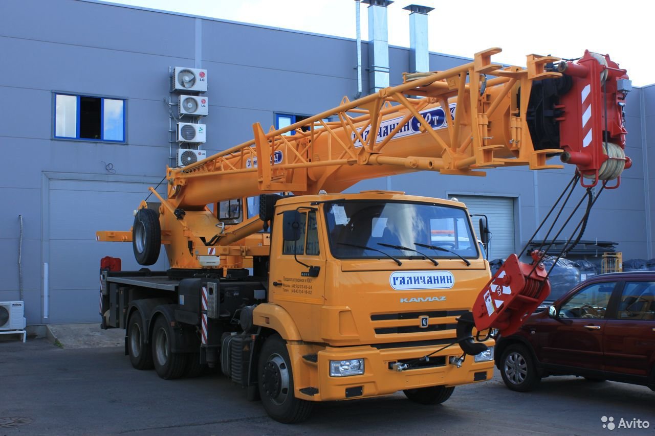 Автокран Галичанин КС-55729-1В-3 на шасси КамАЗ 65115