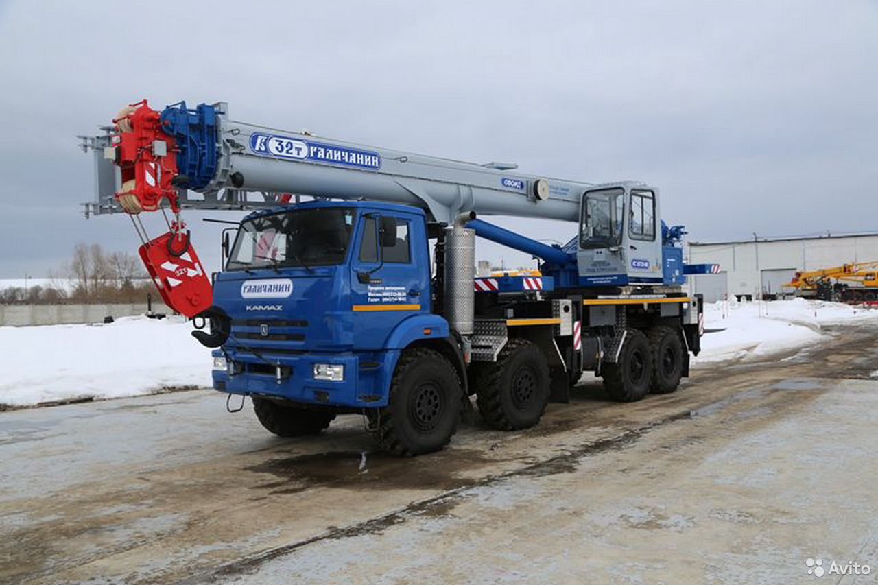 Автокран Галичанин КС-55729-5В на шасси КамАЗ 63501