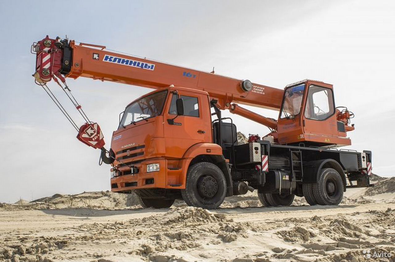Автокран Клинцы КС-35719-1-02 на шасси КамАЗ 43253