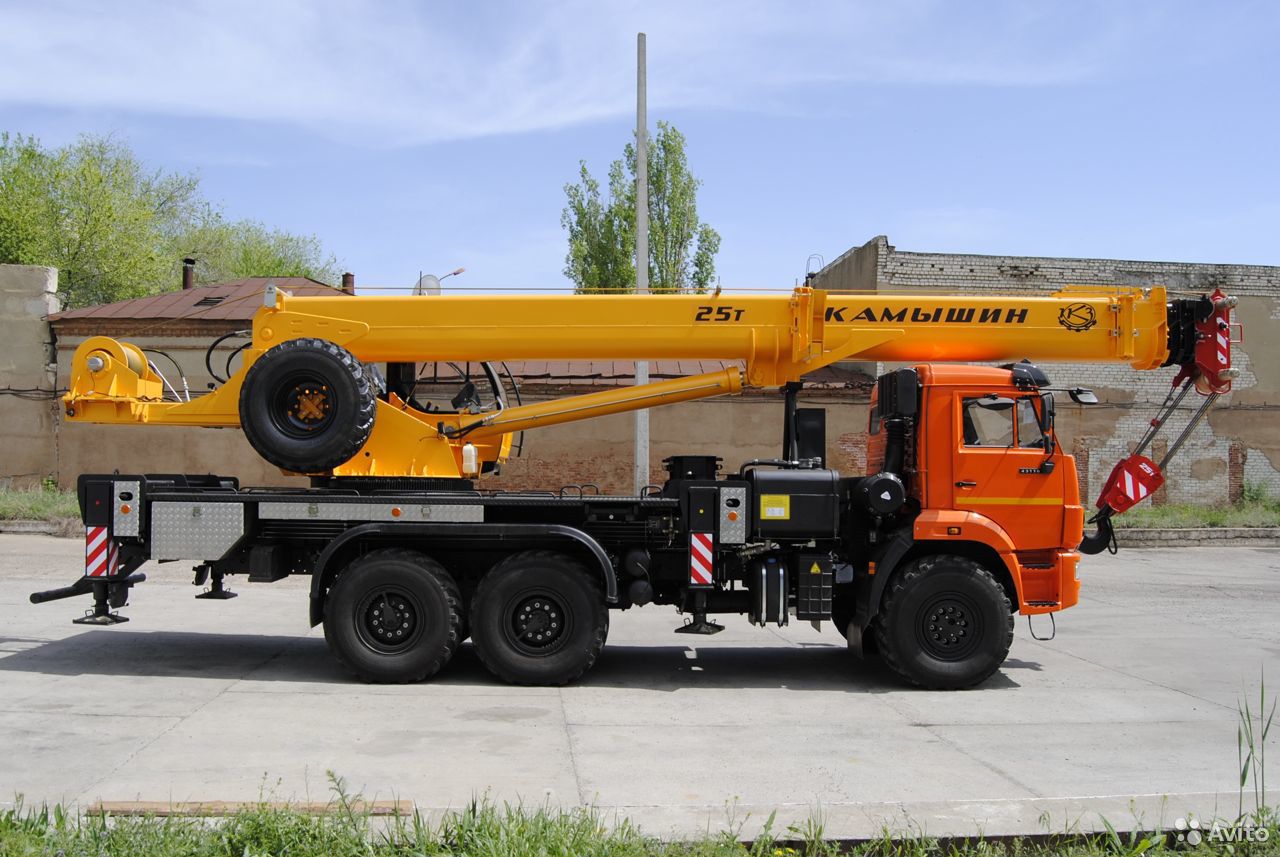 Автокран Камышин КС-55713-5К-4 на шасси КамАЗ 43118