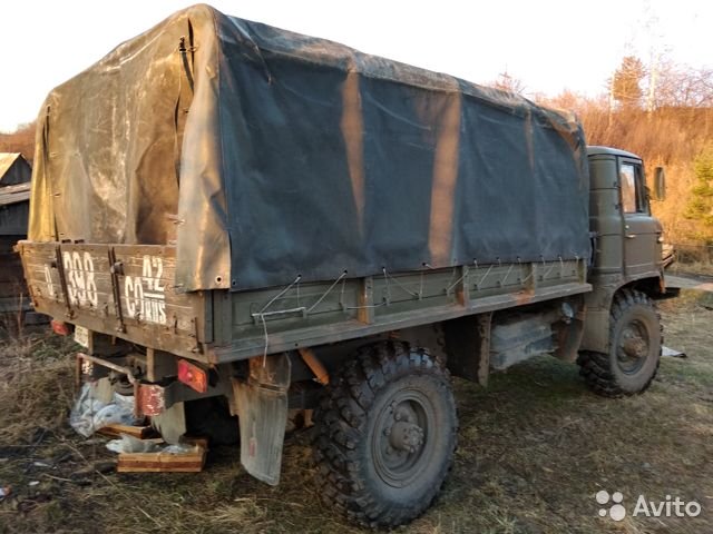 Тентованный грузовик ГАЗ 66
