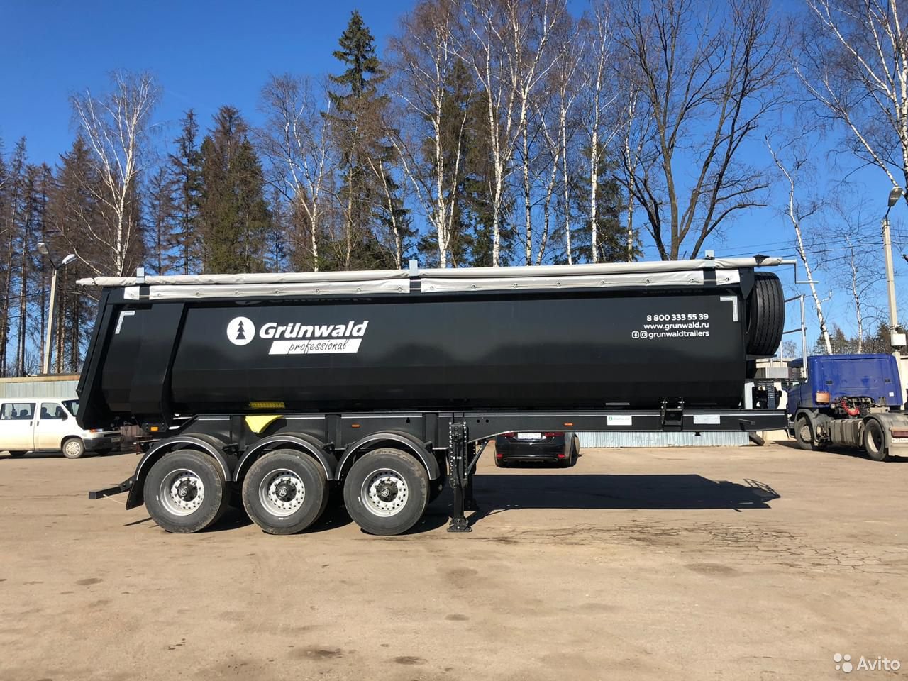 Самосвальный полуприцеп Grunwald 31 м3