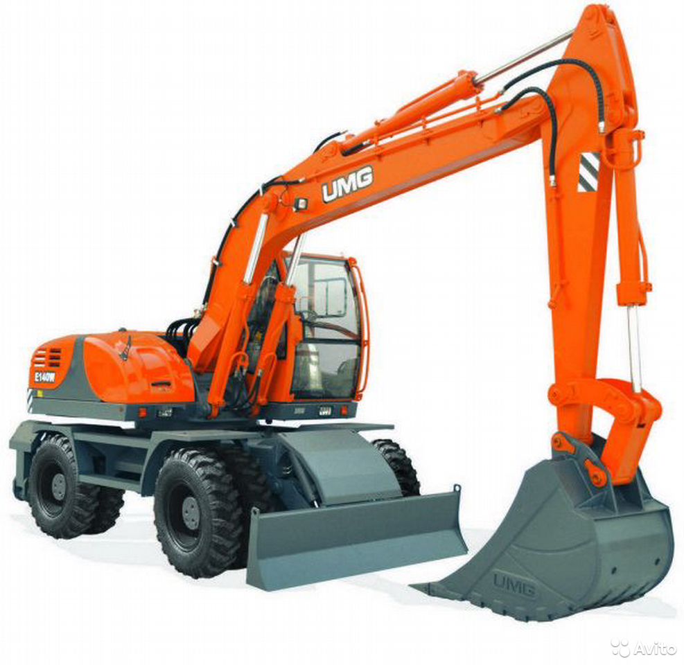 Колесный экскаватор UMG E140W