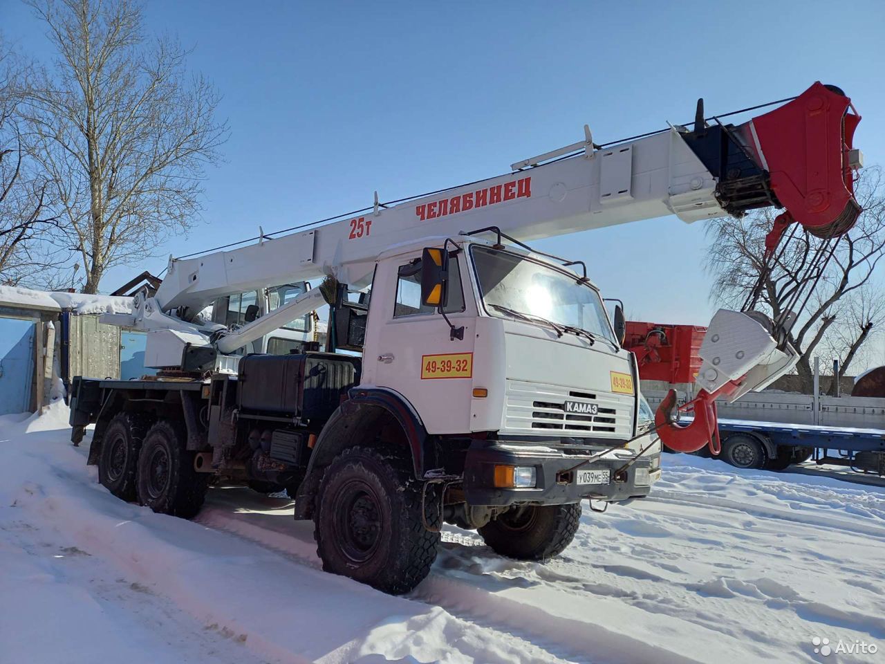 Автокран Челябинец 25т. на шасси КамАЗ