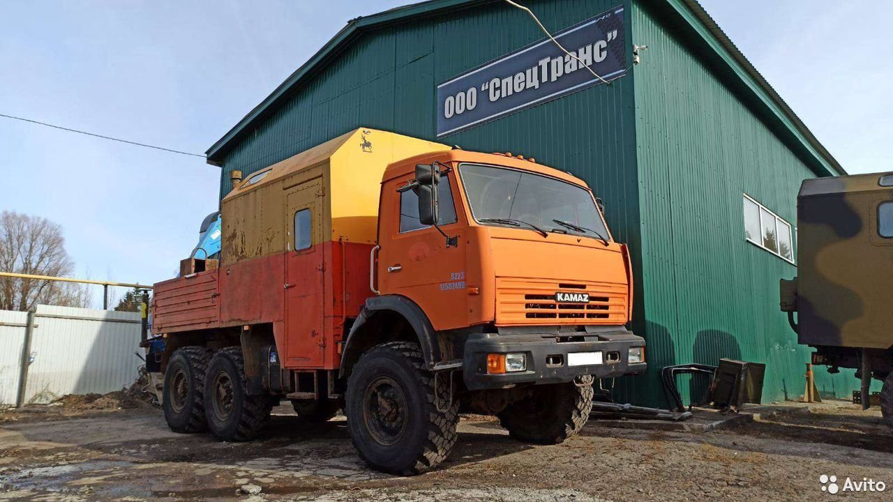 Передвижная мастерская КамАЗ 43114 с КМУ
