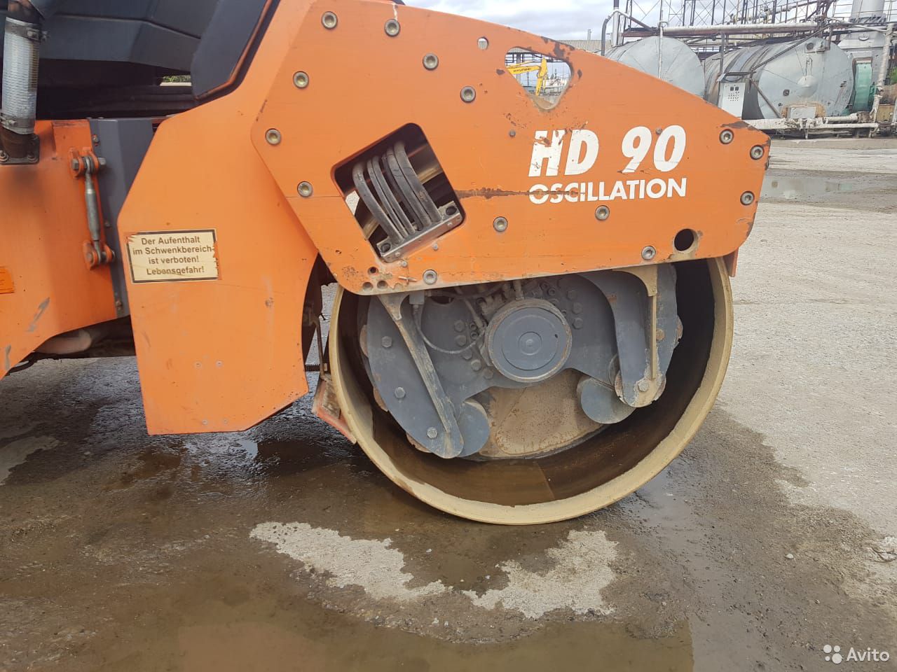 Двухвальцовый каток HAMM HD090 V