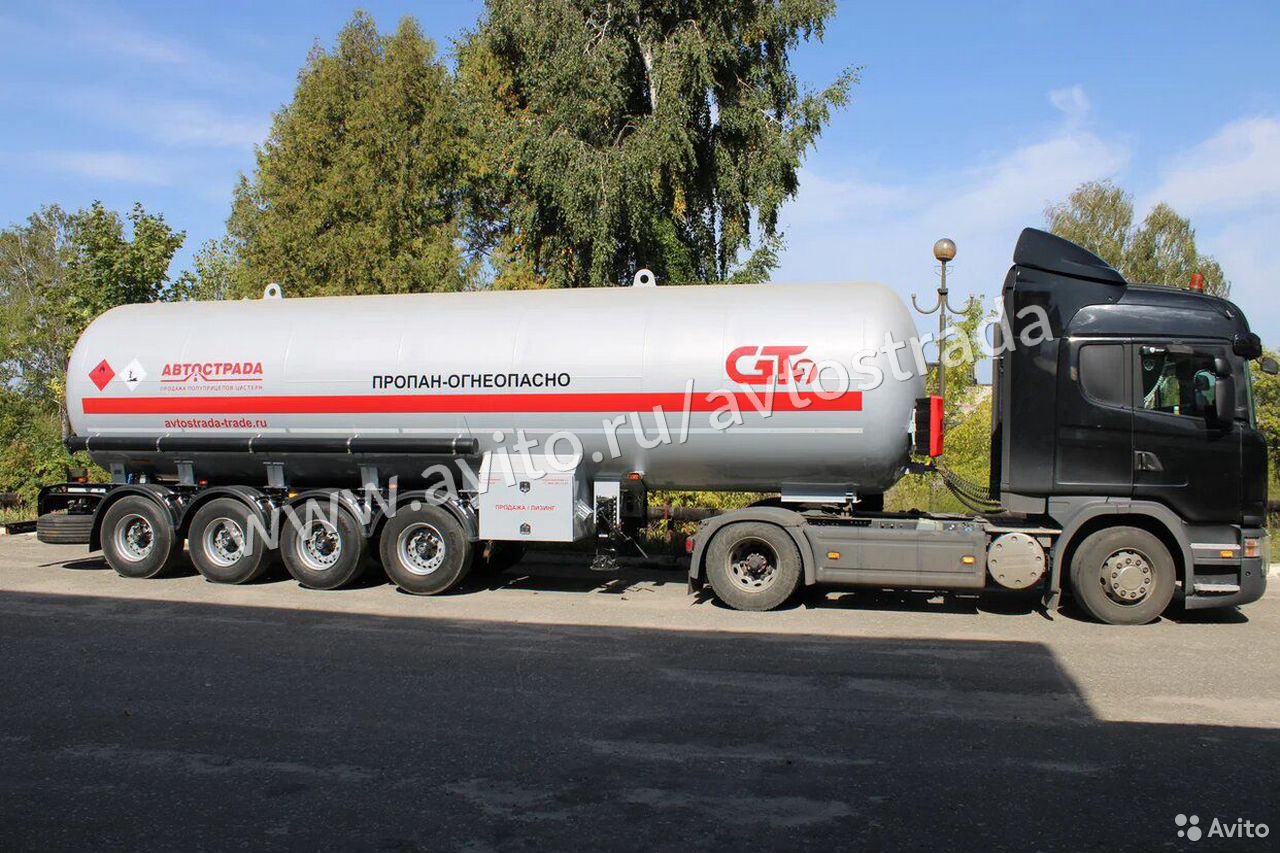 Полуприцеп газовоз GT7 48 кубов