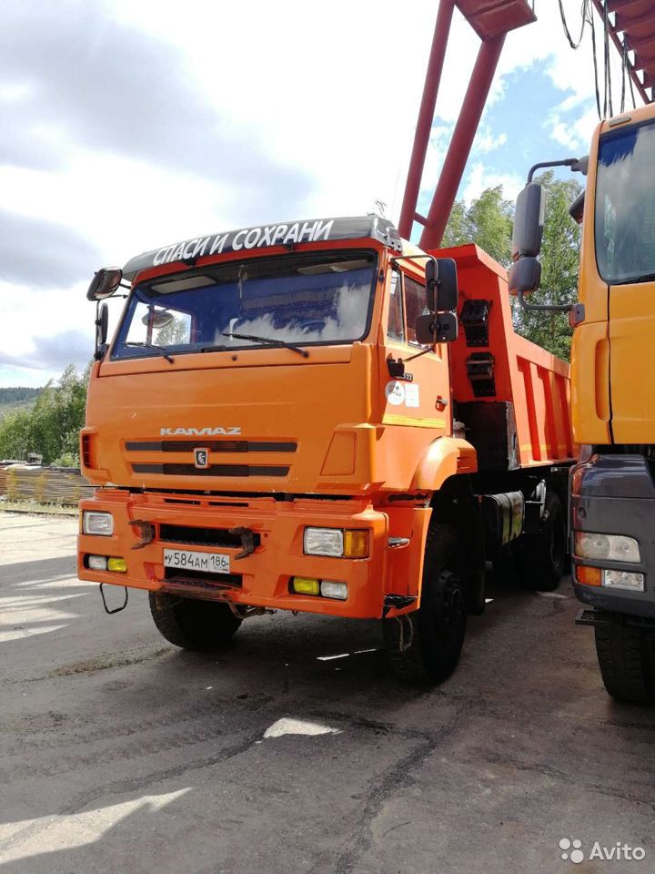 Самосвал КамАЗ 6522