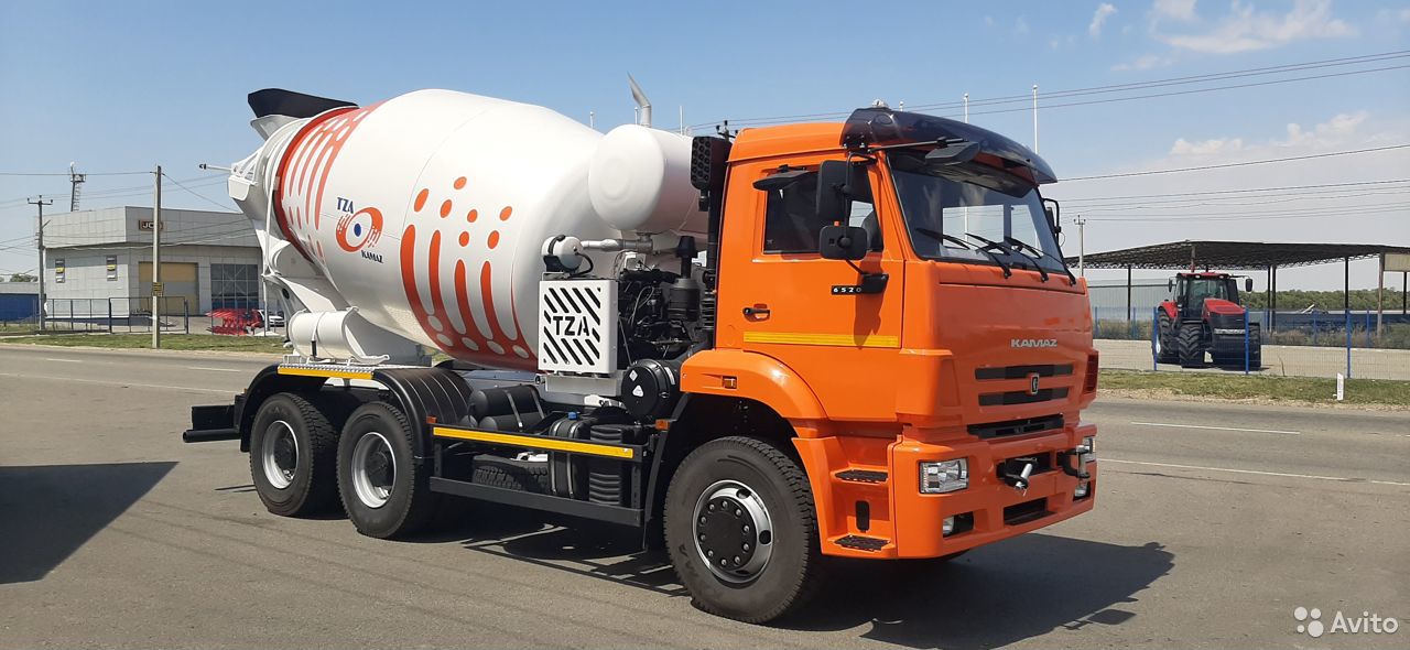 Автобетоносмеситель ТЗА 5814Z9 на шасси КамАЗ 6520