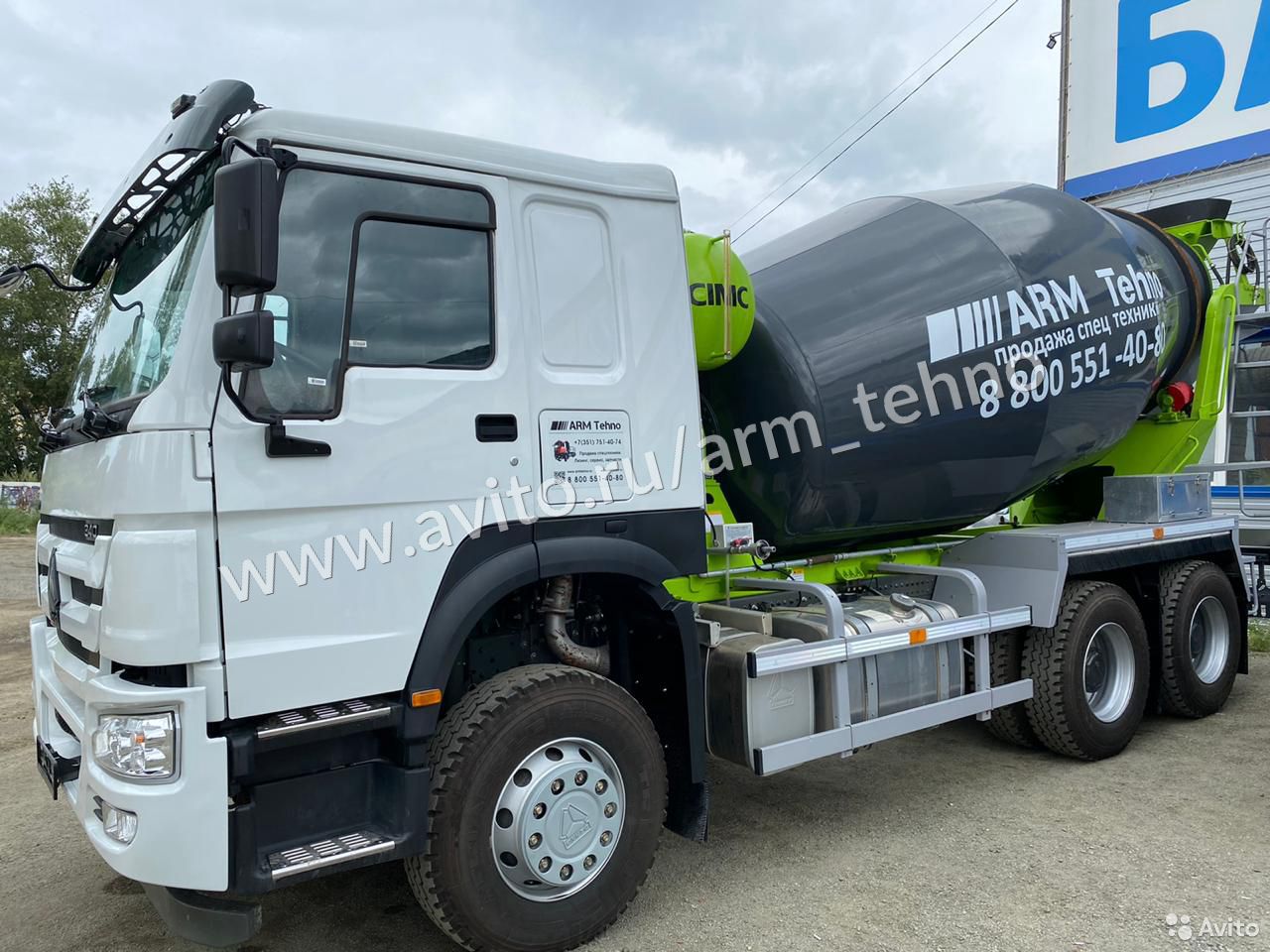 Автобетоносмеситель HOWO 6x4