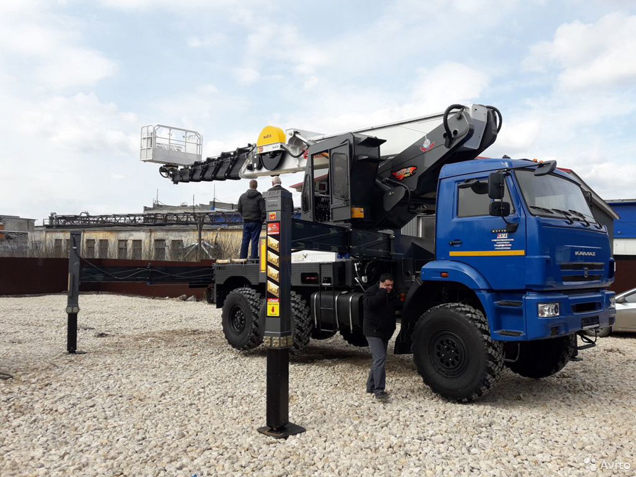Автовышка КамАЗ 43118 45 метров