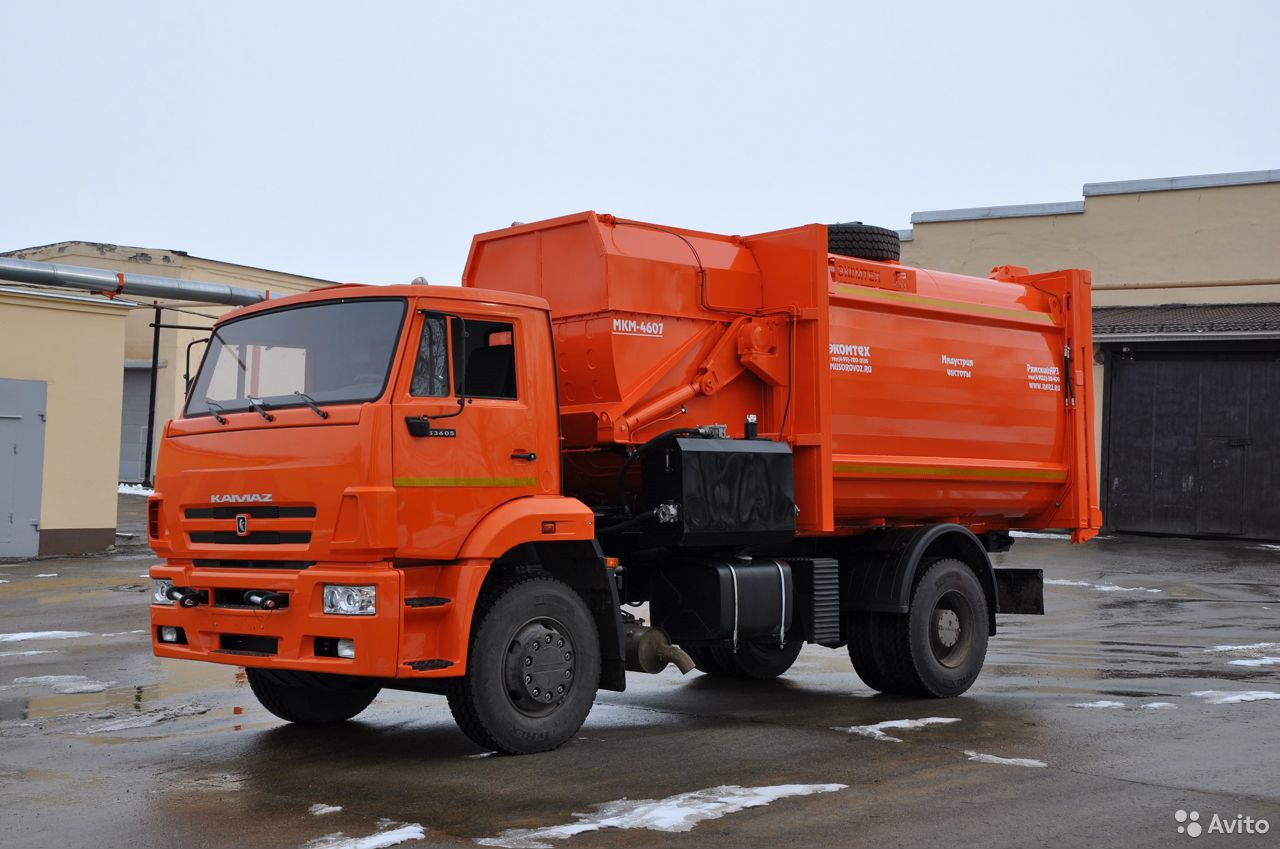Мусоровоз РАРЗ МК-4554-06 на шасси КамАЗ 53605-773950-48