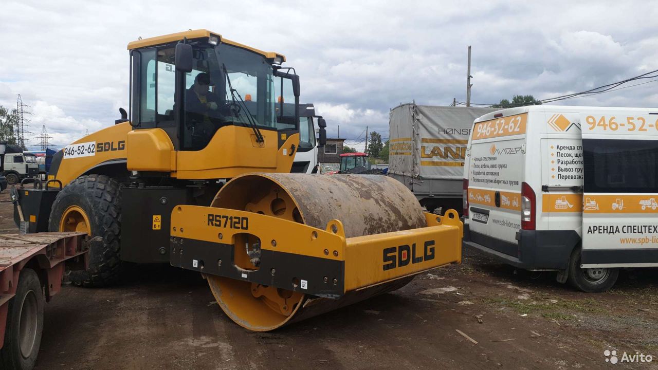 Грунтовый каток SDLG RS7120