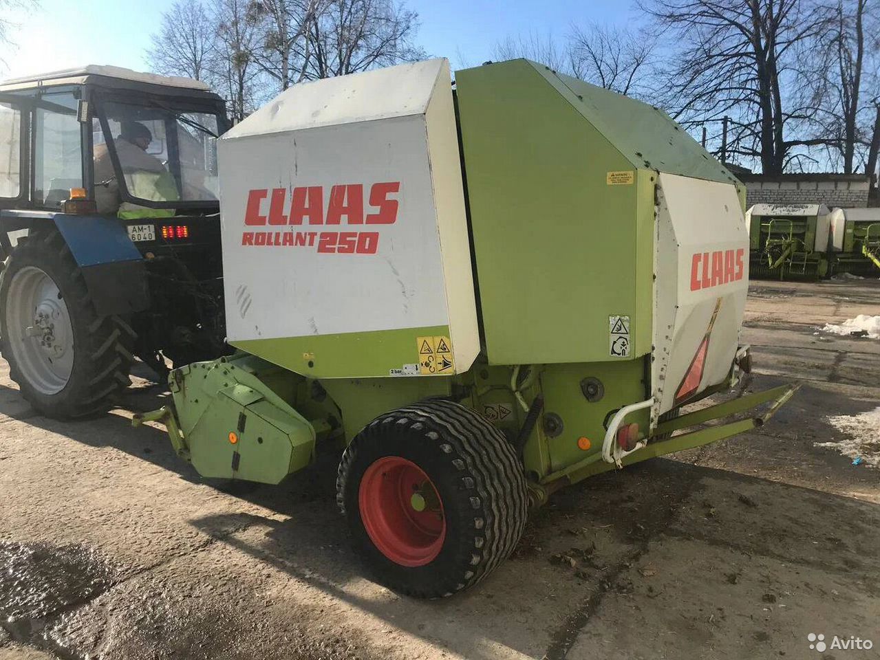 Пресс-подборщик Claas Rollant 250