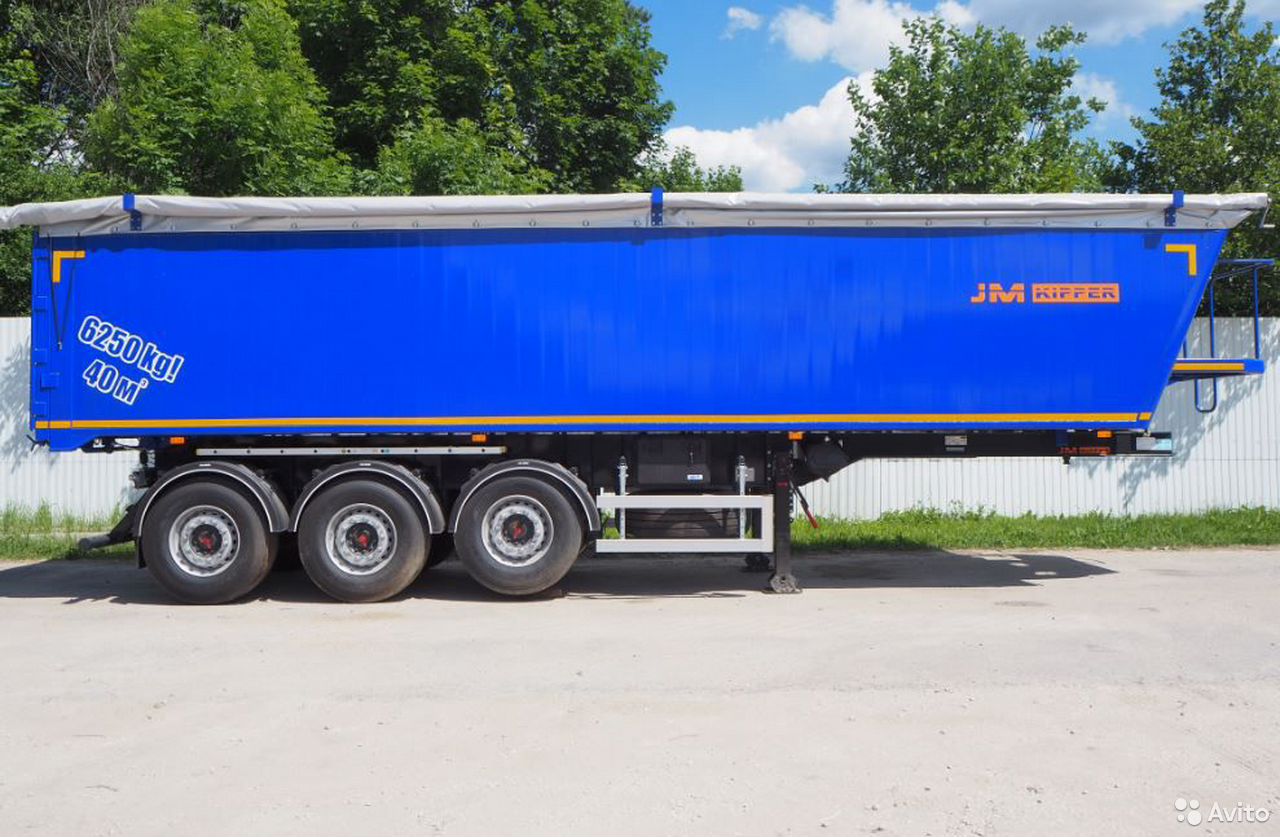 Самосвальный полуприцеп JM kipper 40 м3