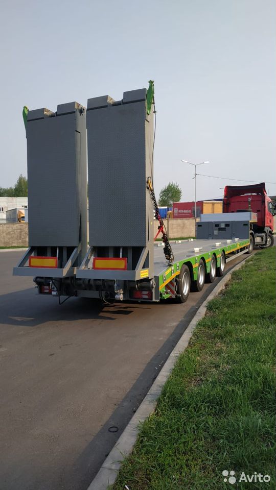 Трал МегаТрон низкорамный 55 тонн 4 оси