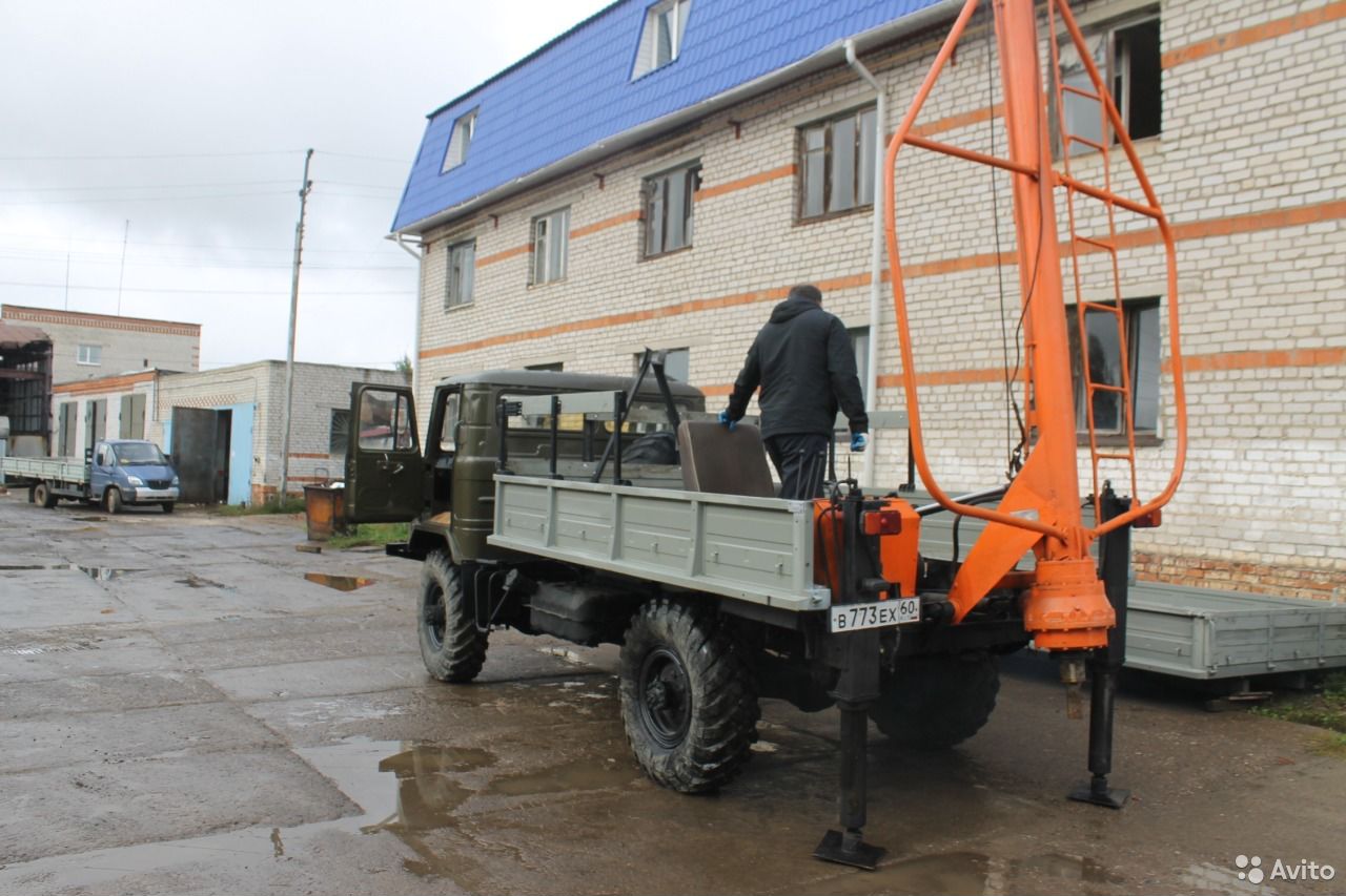 Бурильно-крановая машина ГАЗ 66 с БКУ БКМ-302