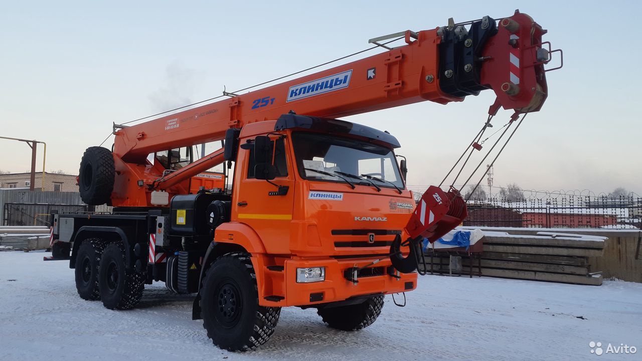 Автокран Клинцы КС-55713-5К-3 на шасси КамАЗ 43118