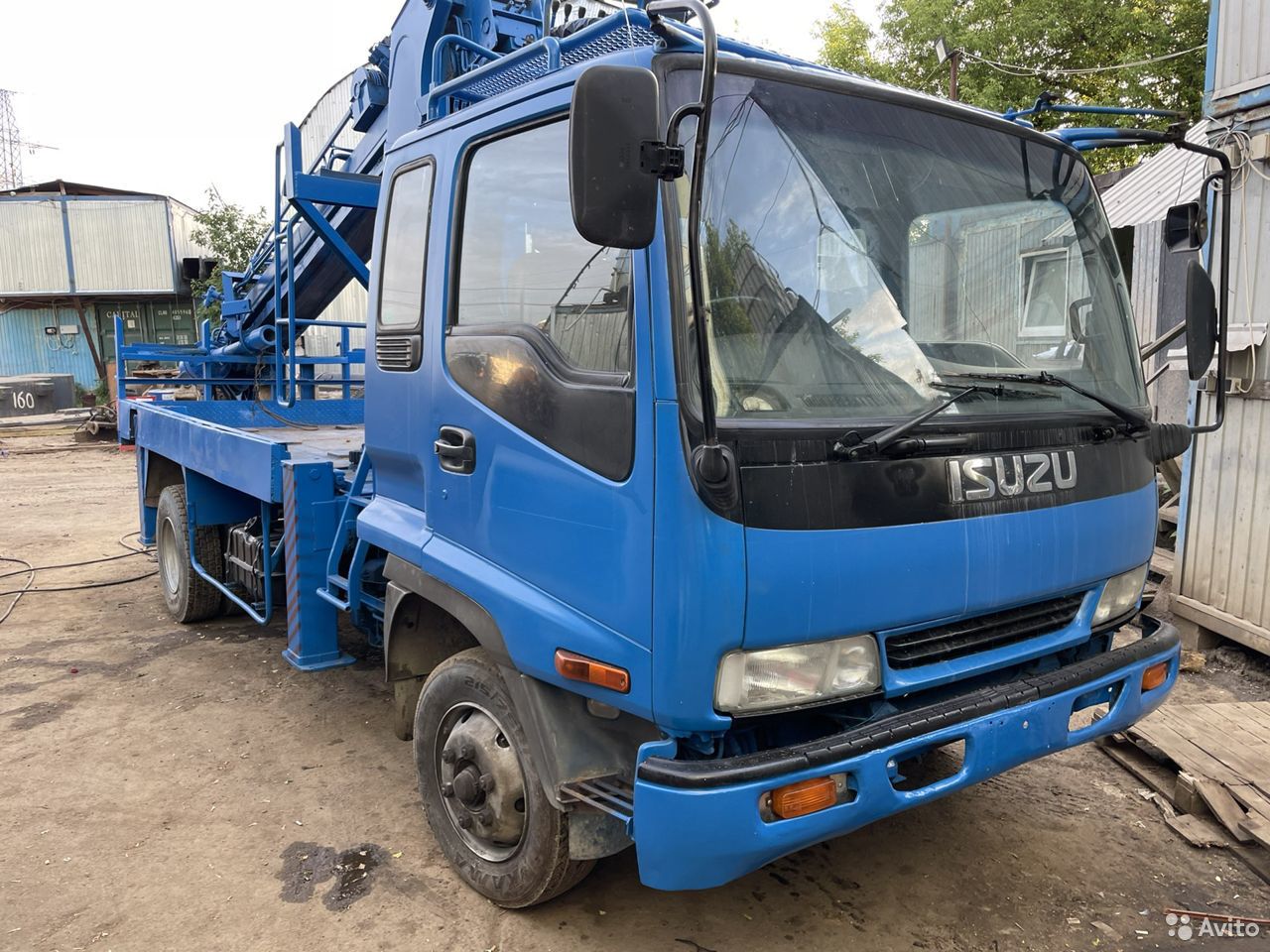 Бурильно-крановая машина Aichi D706 на шасси Isuzu