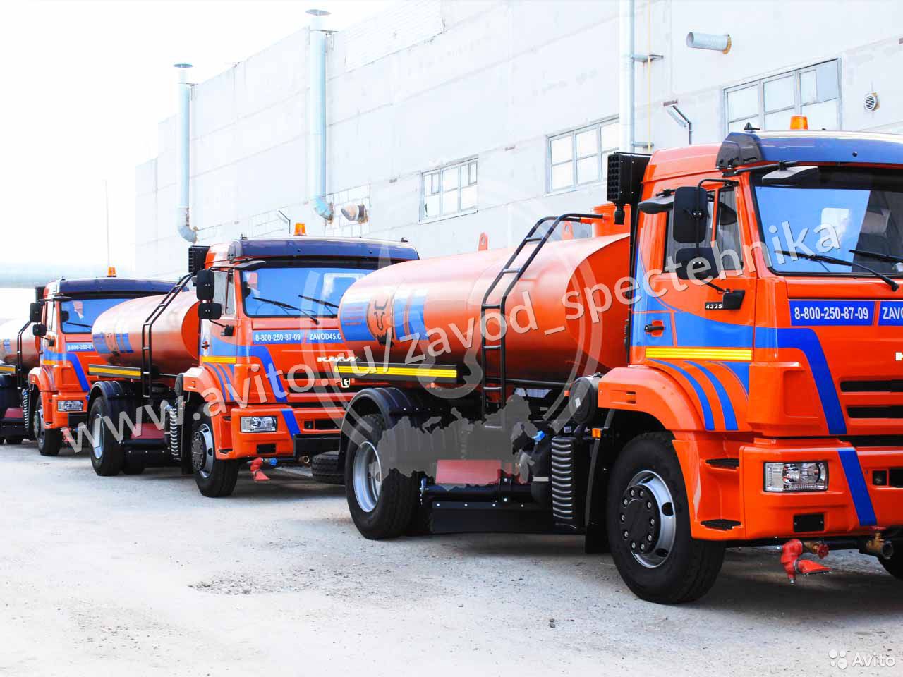 Поливомоечная машина АПМ-7.0 на шасси КамАЗ 43253