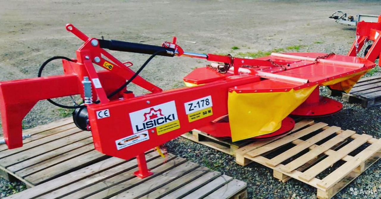Косилка Lisicki Z-178/2 роторная с защитным чехлом