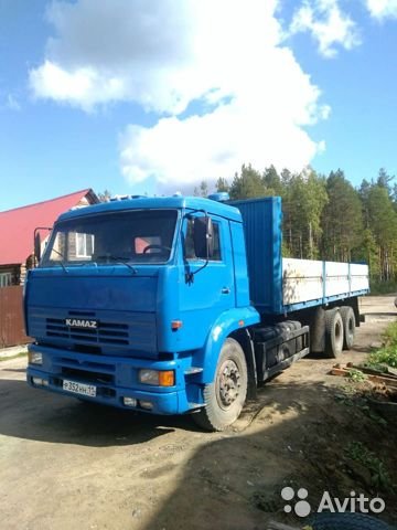Бортовой грузовик КамАЗ 65117