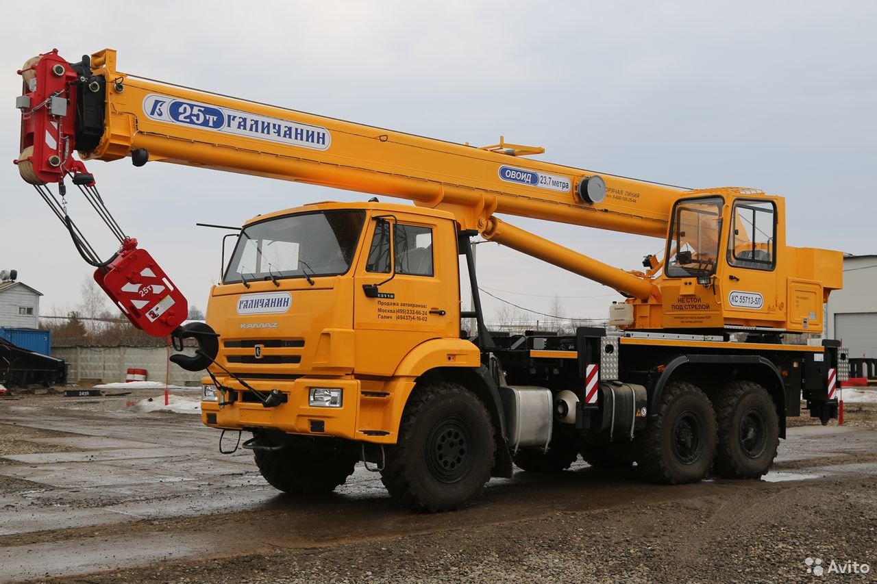 Автокран Галичанин КС-55713-5В на шасси КамАЗ 43118
