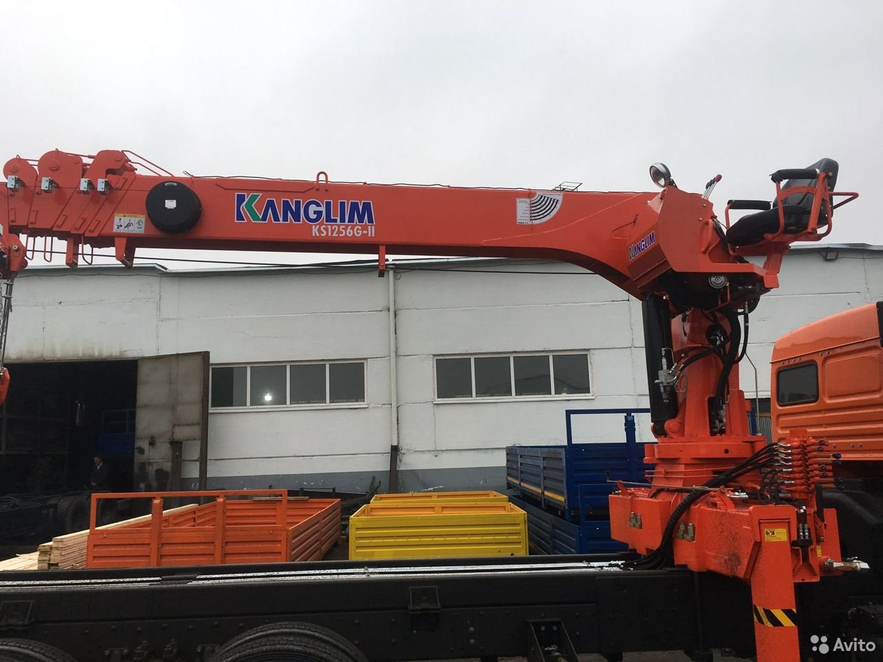 Кран-манипулятор Kanglim KS1256