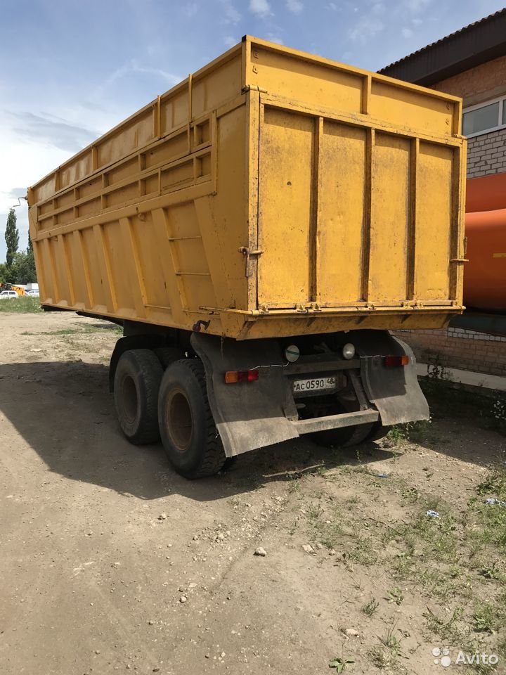 Самосвальный полуприцеп САТ 118