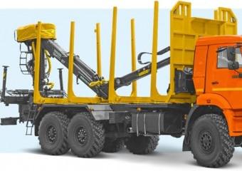 Сортиментовоз КамАЗ 43118-3090 с ГМУ ОМТЛ