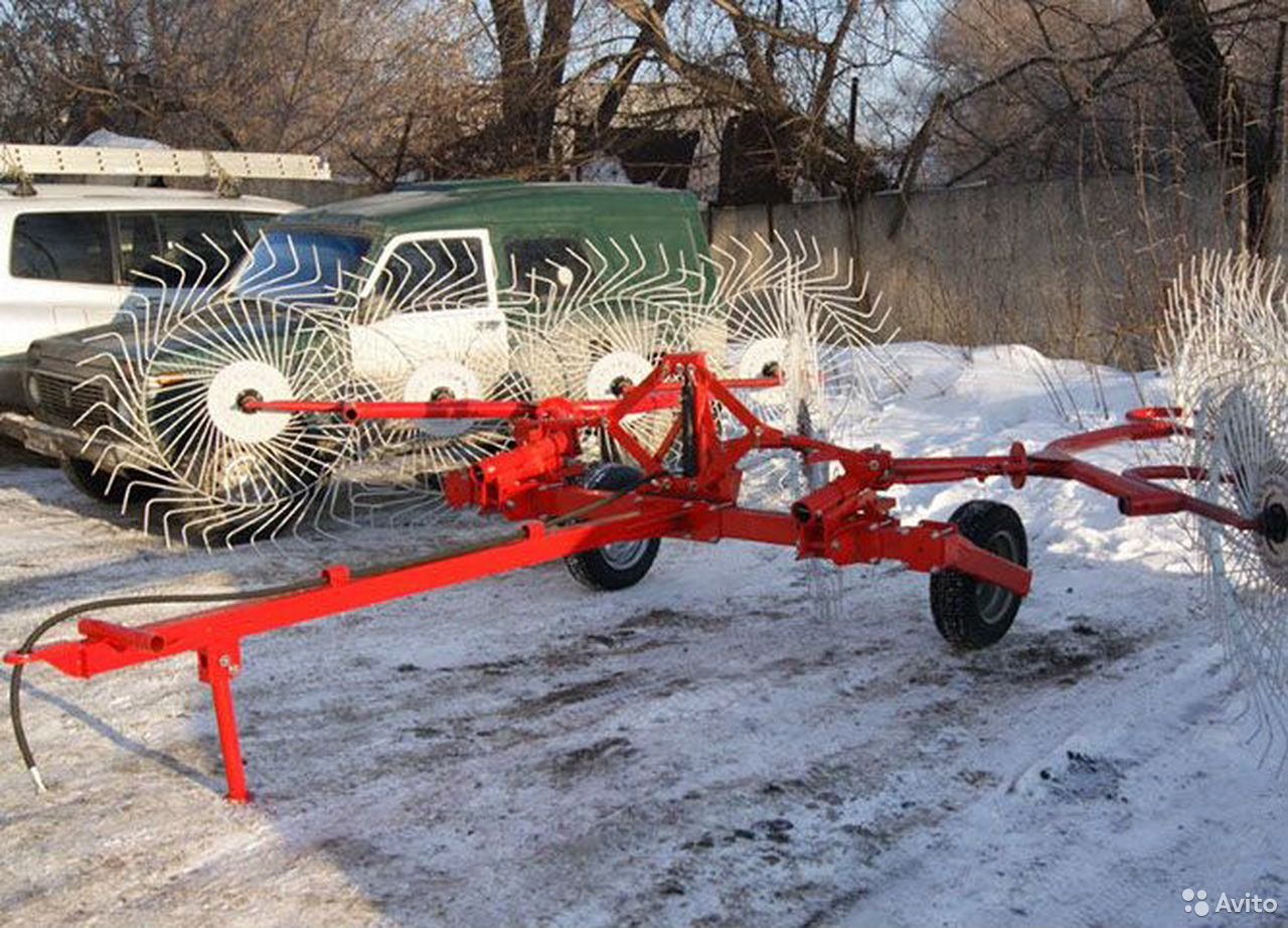 Грабли ГКП-9 прицепные