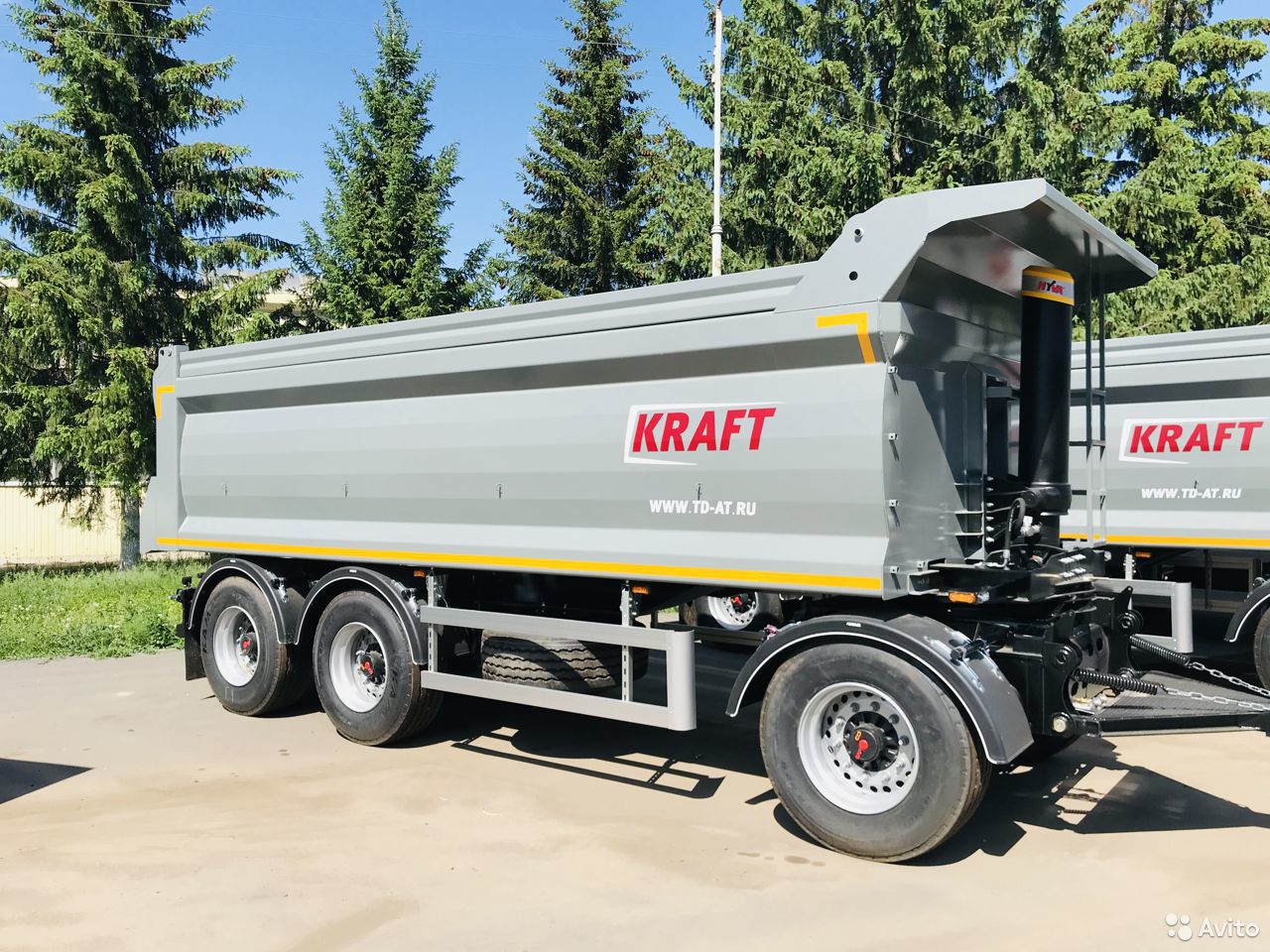 Самосвальный прицеп Kraft 19 м3