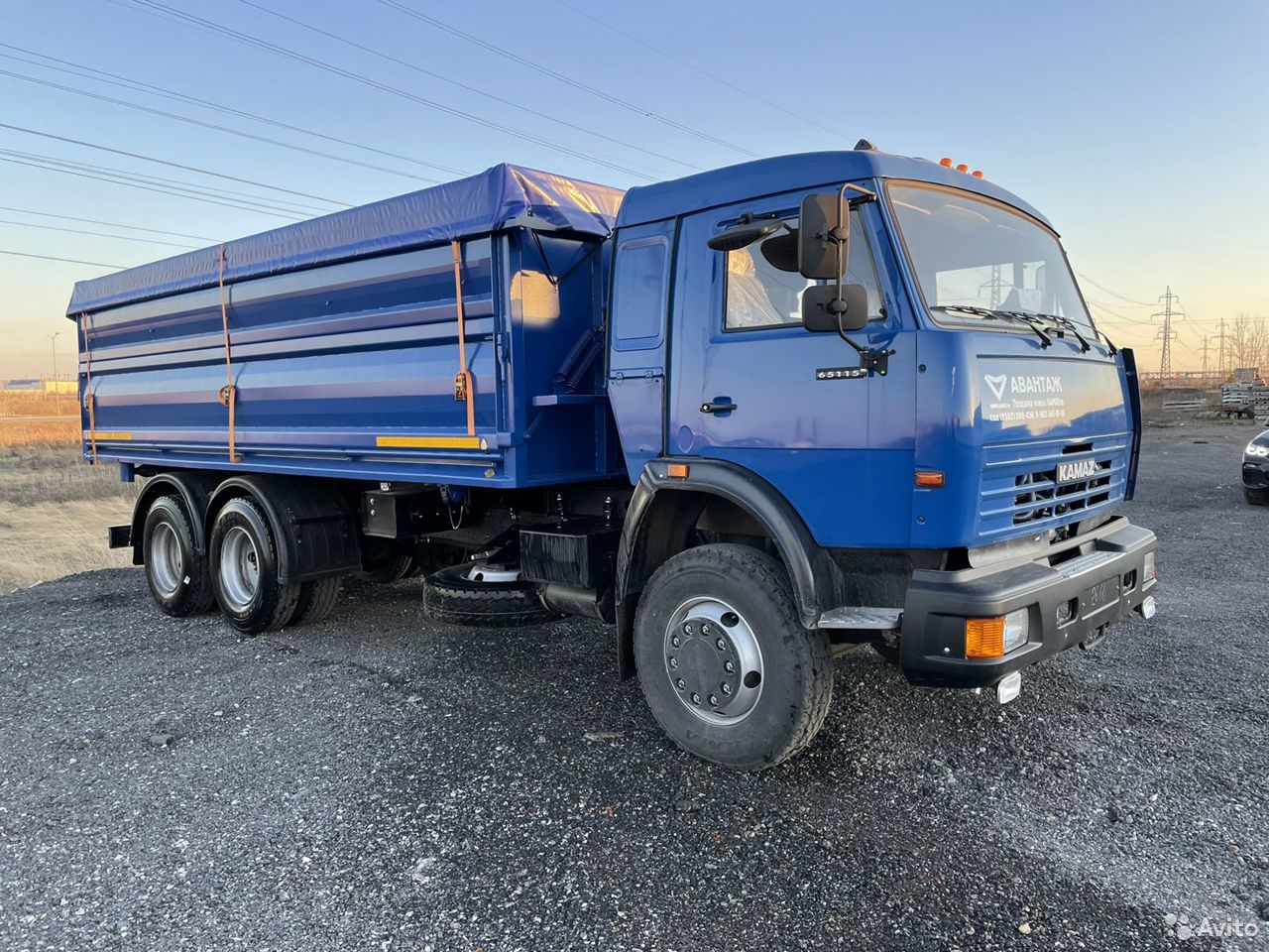 Зерновоз КамАЗ 65115
