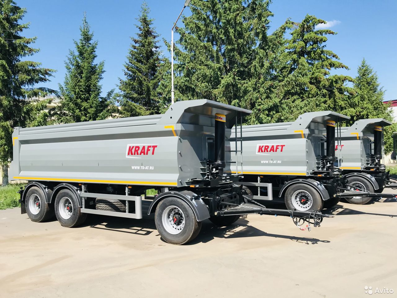 Самосвальный прицеп Kraft 19 м3