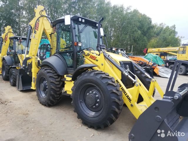 Экскаватор-погрузчик New Holland B115B