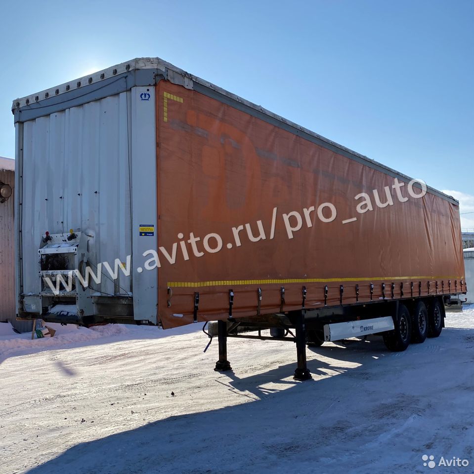 Тентованный полуприцеп Krone SD