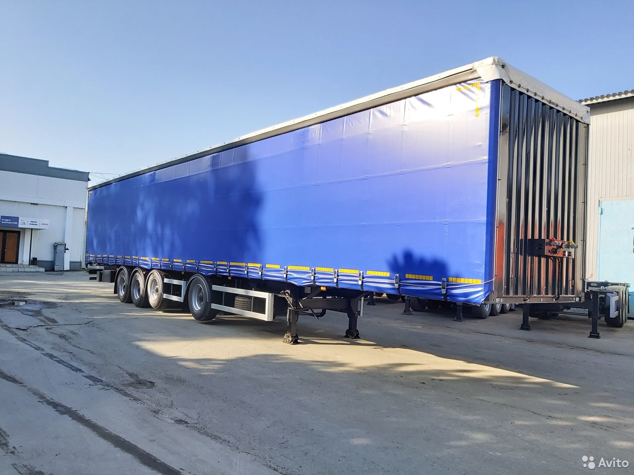 Тентованный полуприцеп Тонар Т4-16