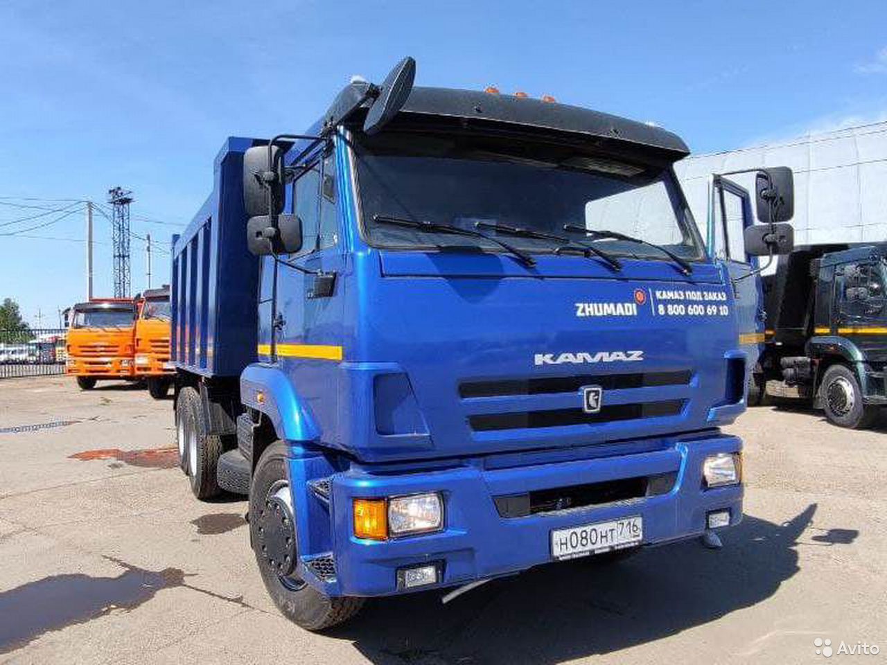 Самосвал КамАЗ 65115