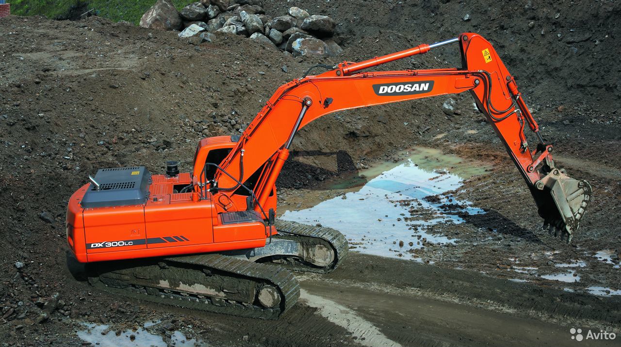 Гусеничный экскаватор Doosan DX300LCA