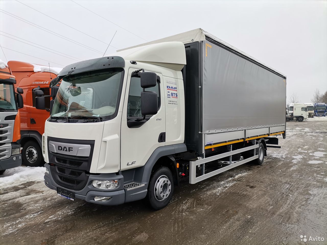 Тентованный грузовик DAF LF