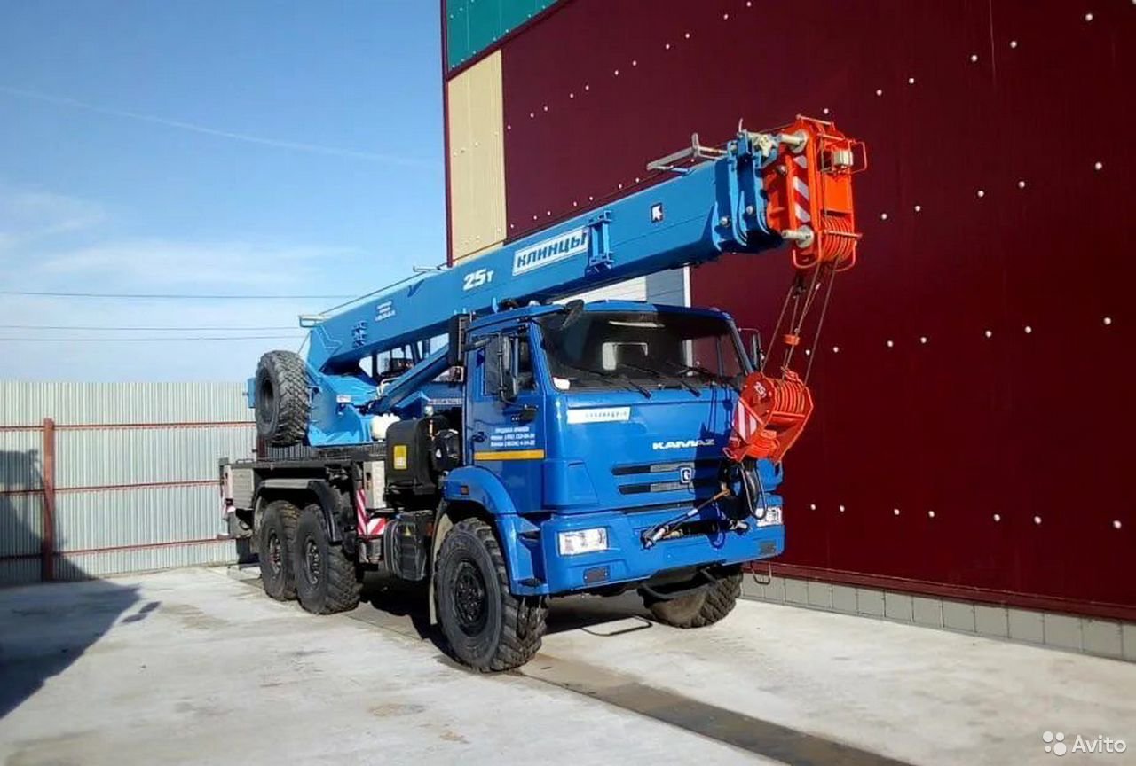 Автокран Клинцы КС-55713-5К-1 на шасси КамАЗ 43118