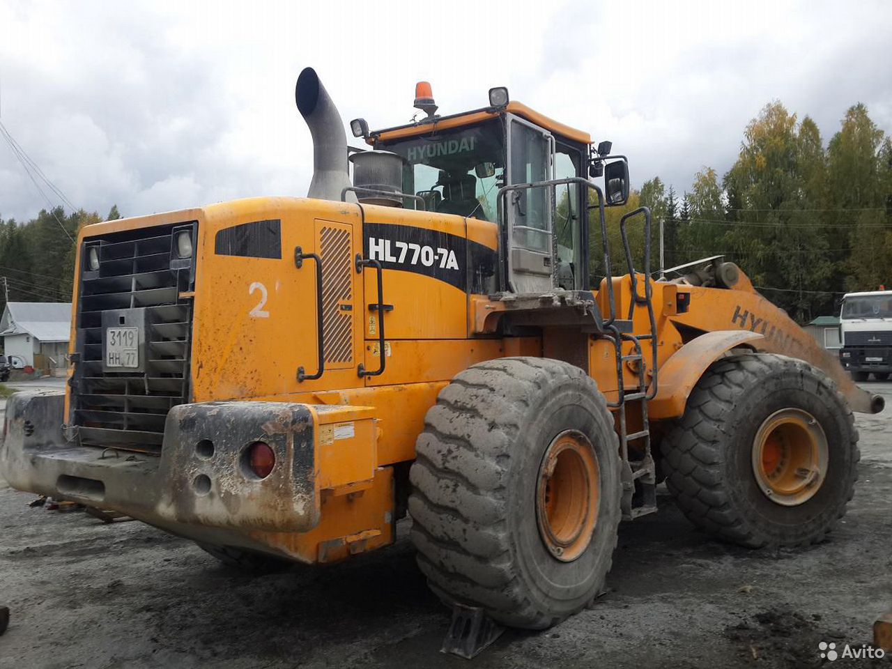 Фронтальный погрузчик Hyundai HL770-7A