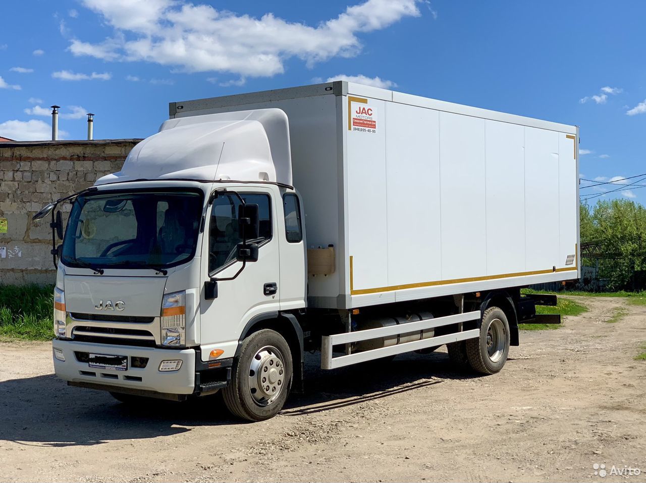 Изотермический грузовик JAC N120