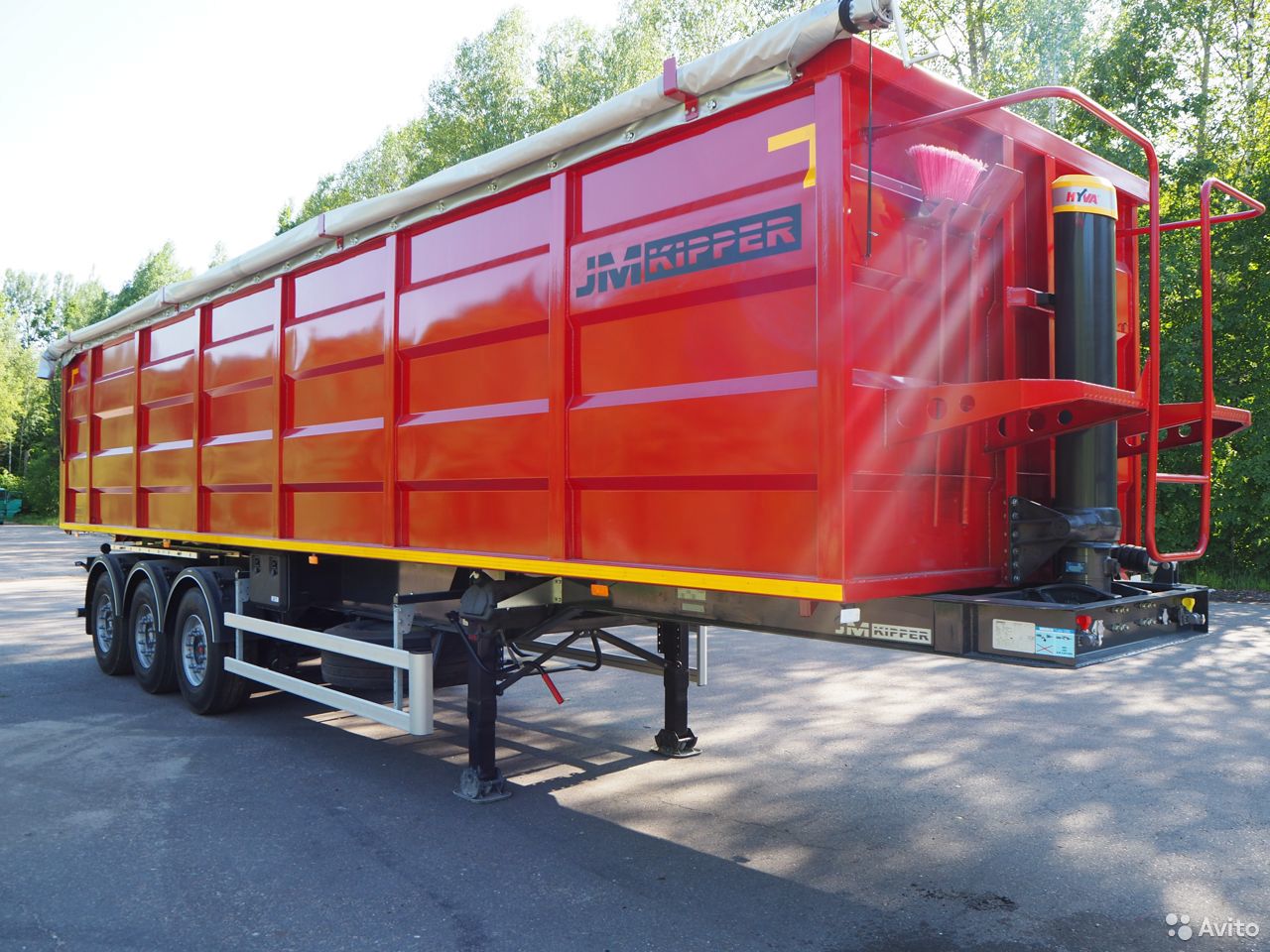 Самосвальный полуприцеп JM Kipper 50 м3