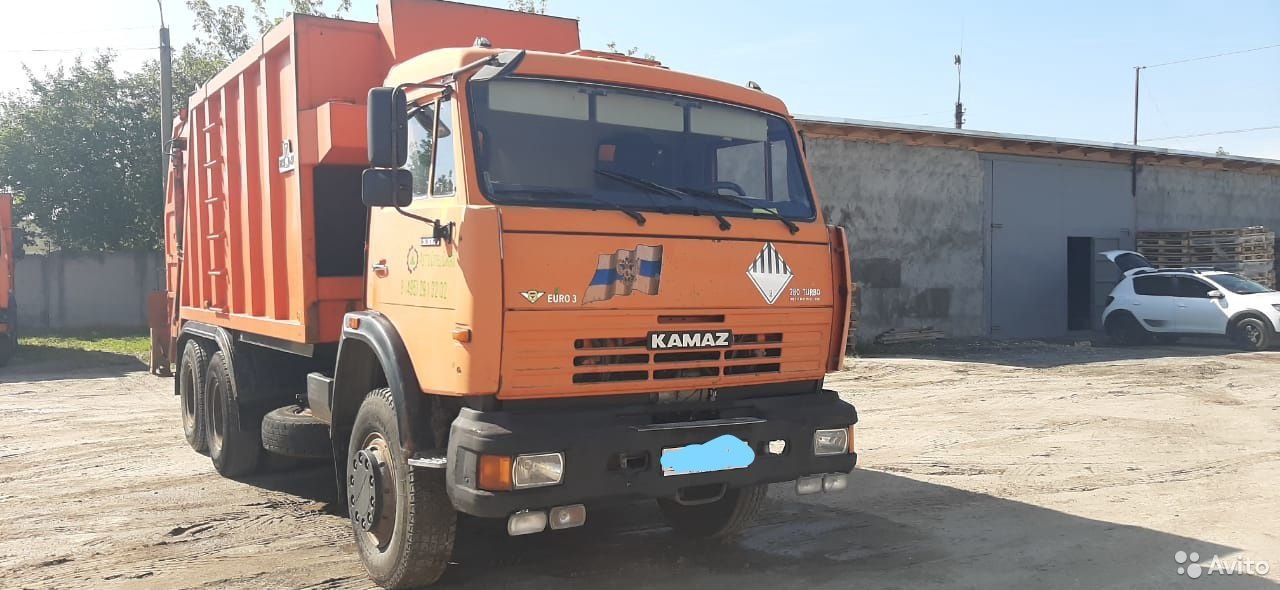 Мусоровоз Коммаш Мценск КО-427-03 на шасси КамАЗ 65115