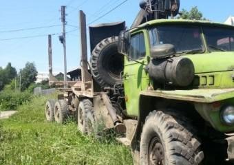 Сортиментовоз УРАЛ 4320