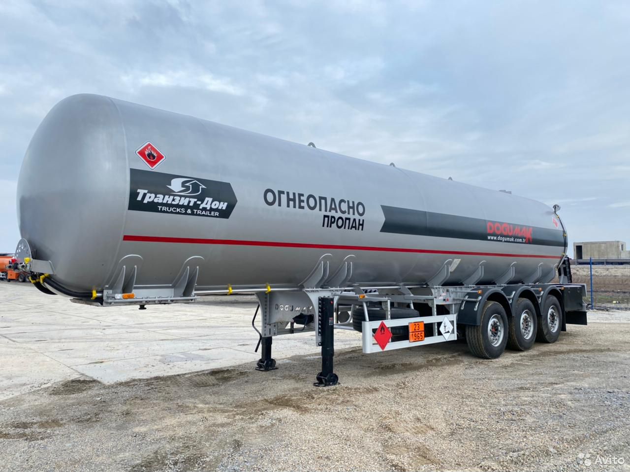 Полуприцеп газовоз Dogumak 45 куб