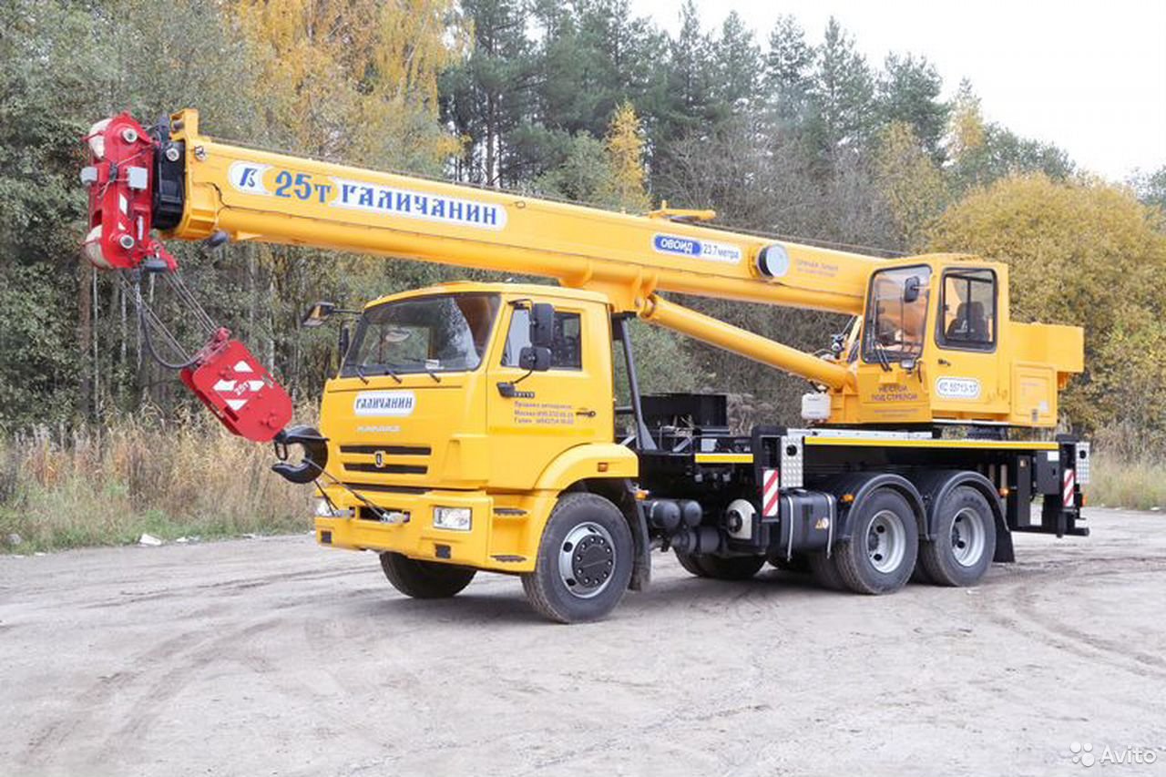 Автокран Галичанин КС-55713-1Л на шасси КамАЗ 65115