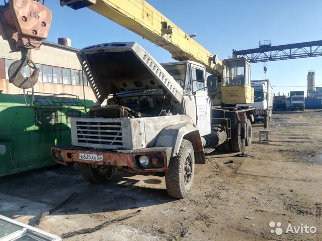 Автокран Галичанин КС-4579 на шасси КрАЗ 250